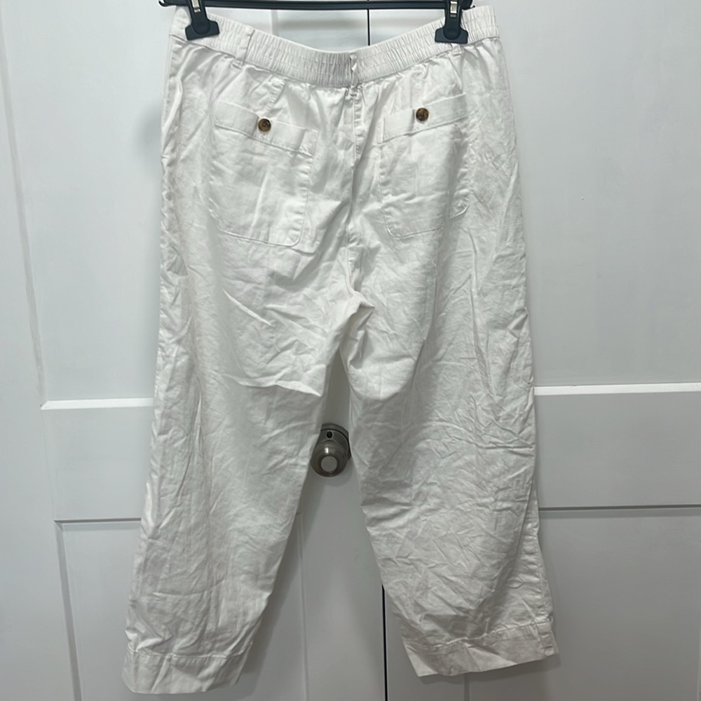 Talbots Linen Ankle Pants - Picture 4 of 4